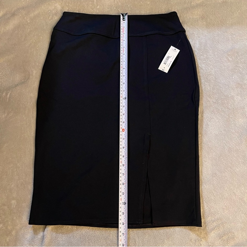 Worthington Elegant Black Pencil Skirt - Picture 3 of 7